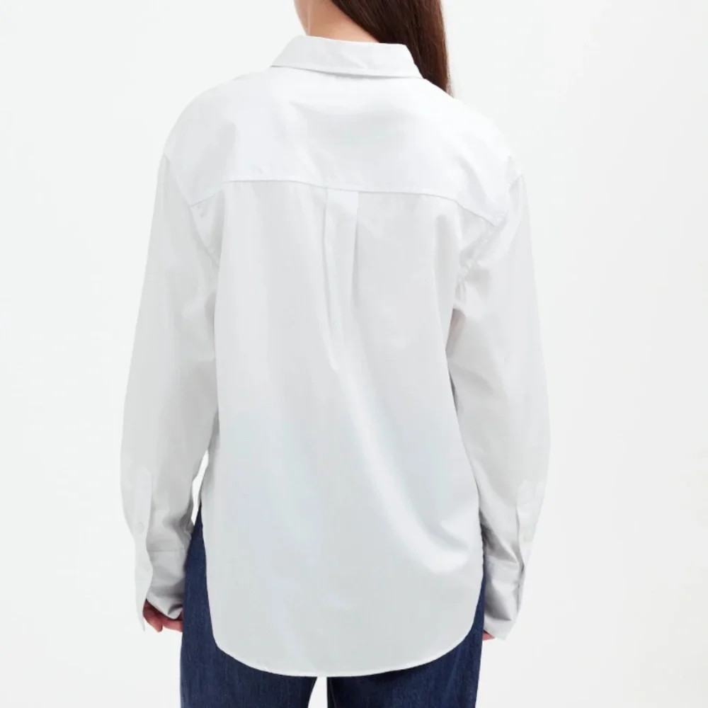 NWT Madewell White Relaxed Button-Up Shirt SZ Various - Picture 2 of 16